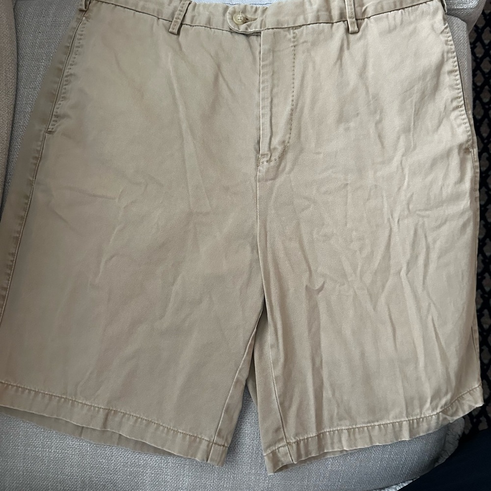 Kirkland Flat Front Shorts w/decirative stitching